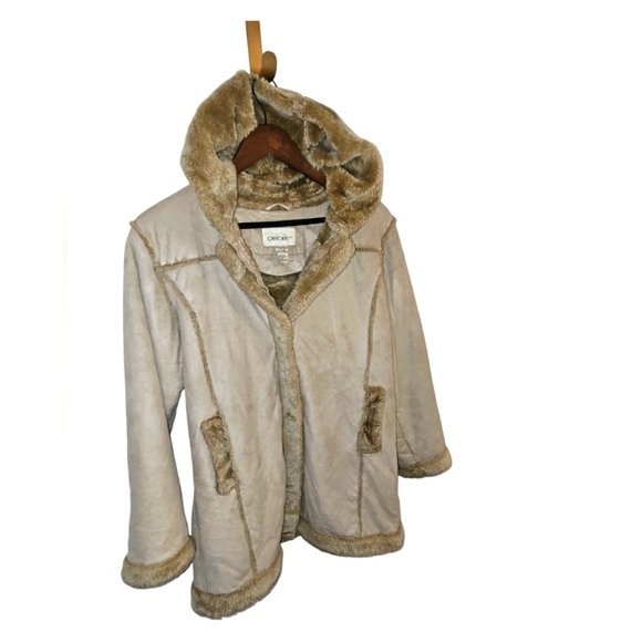 Cherokee Y2K Pennylane Shearling Vintage XL Coat Jacket Afghan - Picture 6 of 7